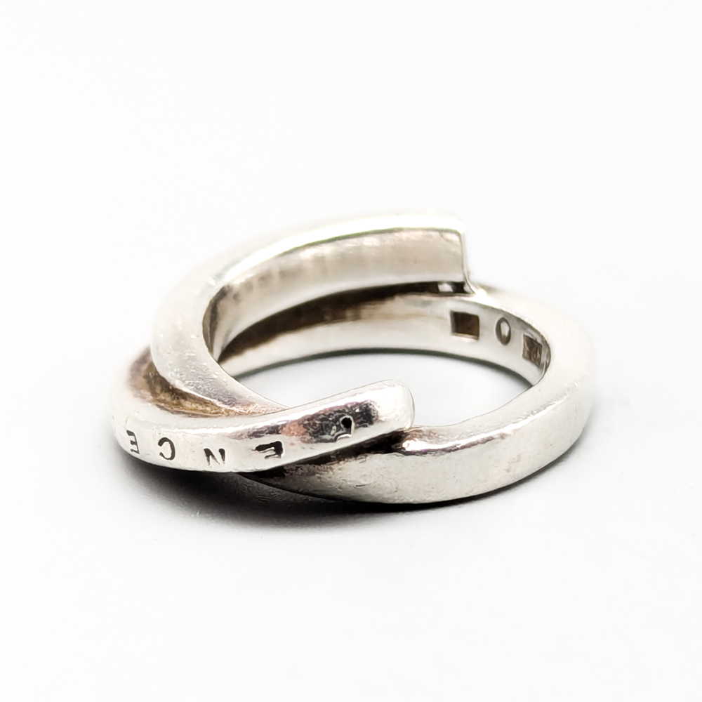 Silverring Efva Attling Pencez De Moy Edge Ring" S925 8.78g 16mm" - Bild 2
