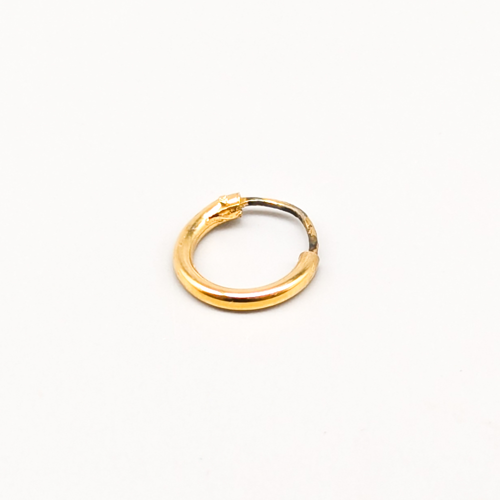 Enstaka Örhänge i Förgyllt Silver S925 0.22g 10mm - Bild 2