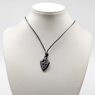 44cm Halsband med Silverdetaljer S925 8.54g