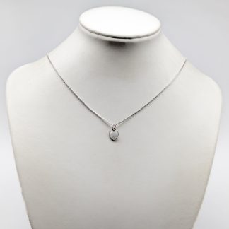 37.5cm Venezialänk i Silver med Hänge Hjärta S925 2.01g