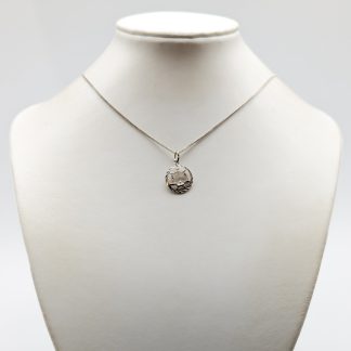 40cm Pansarlänk i Silver med Hänge Stjärntecken Vågen S925 2.57g