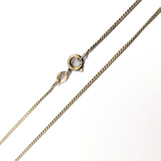 37cm Pansarlänk i Förgyllt Silver S925 2.23g