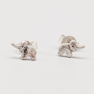 Örhängen i Silver elefanter S925 0.95g 6mm
