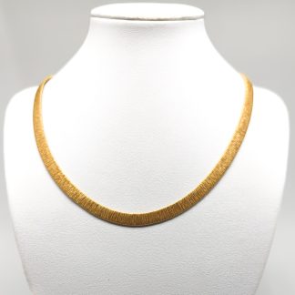 43.5cm Fantasilänk i Guld 18K 29.16g