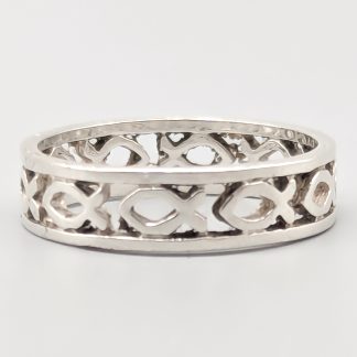 Ring i Silver Fiskar S925 2.73g 18mm