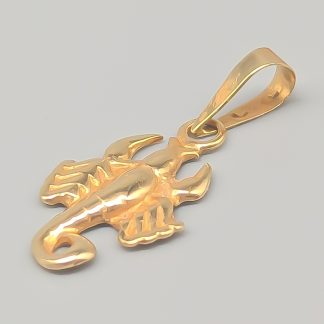 Hänge i Guld Skorpion Stjärntecken 18K 0.5g 15mm