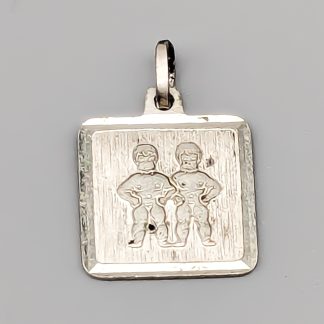 Hänge i Silver Stjäntecken Tvillingarna S830 1.47g 17mm