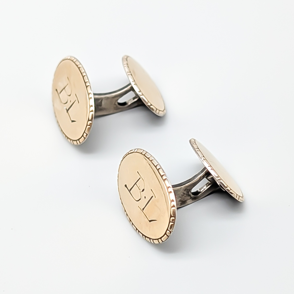 Manschettknappar i Silver S830 5.67g 20mm - Bild 2