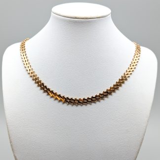 41.5cm Balestra Staketlänk i Guld 18K 19.4g
