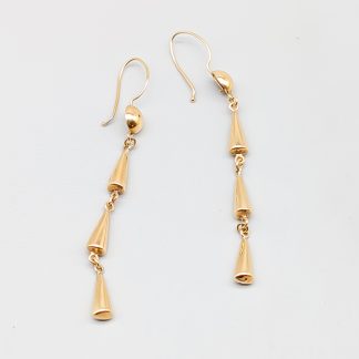 Örhängen i Guld 14K 1.92g 60mm