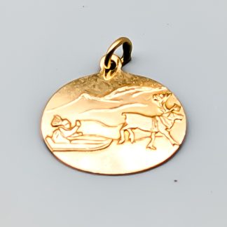 Hänge i Guld 18K 1.38g 12mm