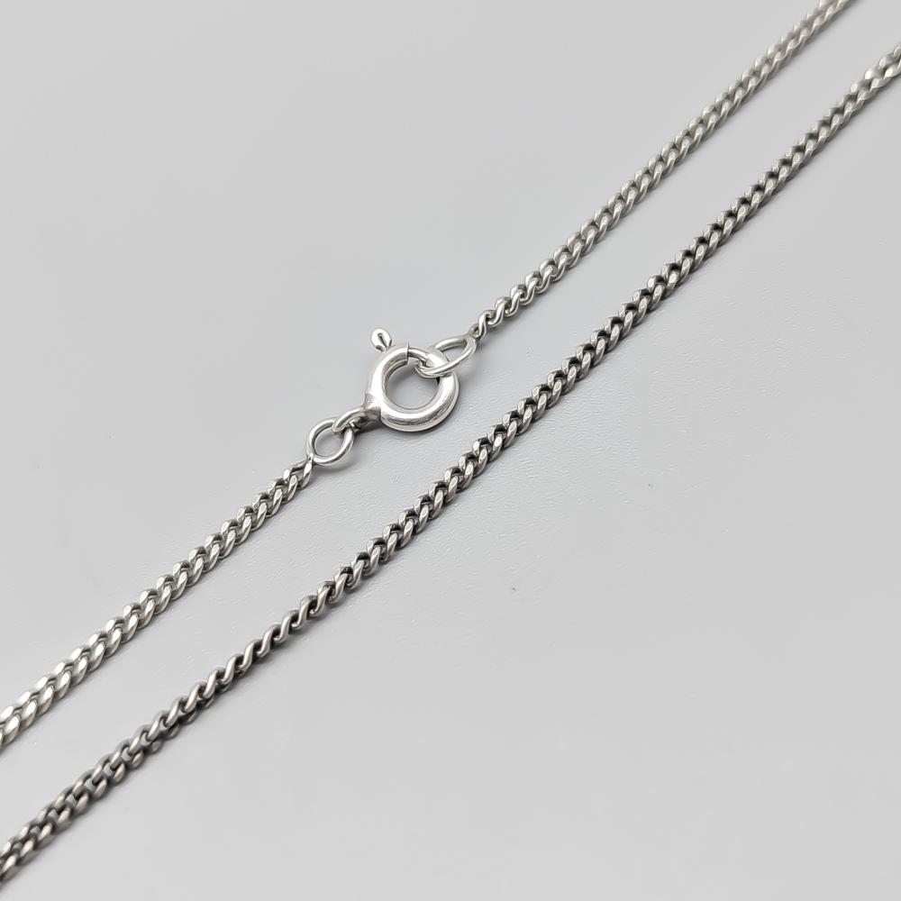 39cm Pansarlänk i Silver S925 3.26g