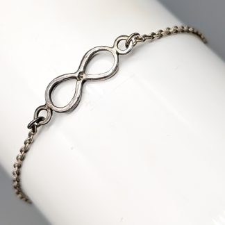 18.5cm Ankarlänk i Silver med Integrerat Hänge S925 1.27g