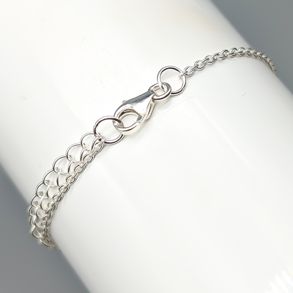 19cm Ankarlänk i Silver med Integrerat Hänge S925 1.15g - Bild 2