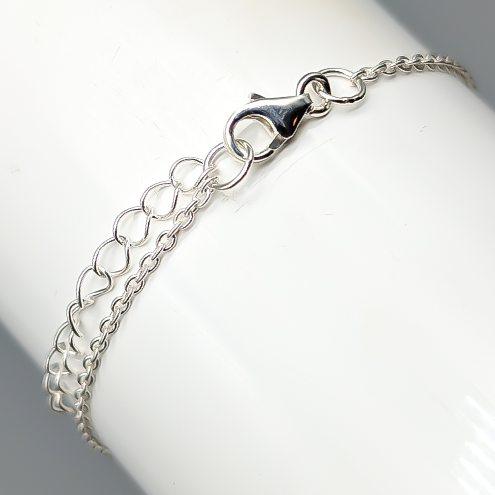 19cm Ankarlänk i Silver med Integrerat Hänge S925 1.17g - Bild 2