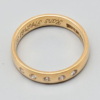 Diamantring i Guld-0