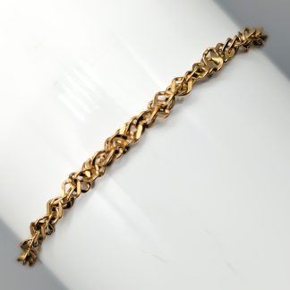 Singaporelänk i Guld 18K 3.1g 27.5cm