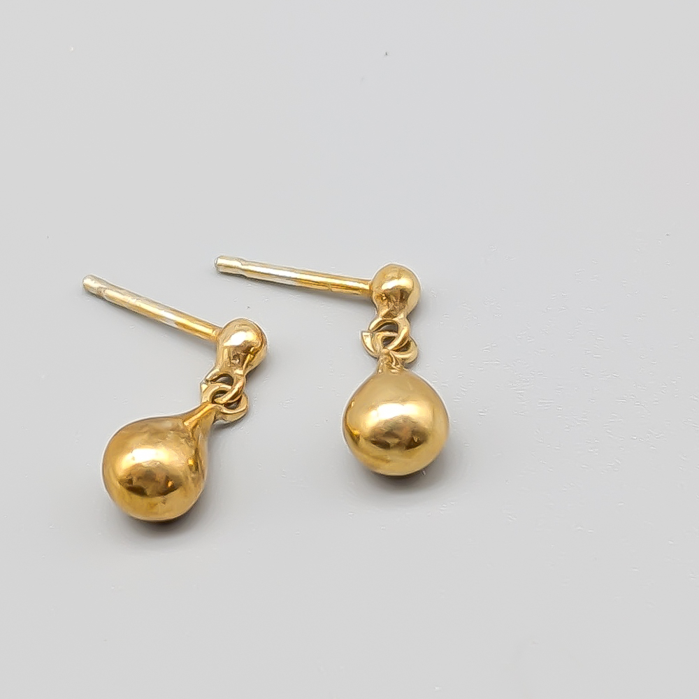 Örhängen i Förgyllt Silver Droppar S830 1.34g 16mm