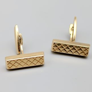 Manschettknappar i Guld 14K 6.86g 22mm