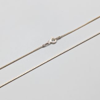 45.5cm Halv-Stel Venezialänk i Silver S925 2.33g