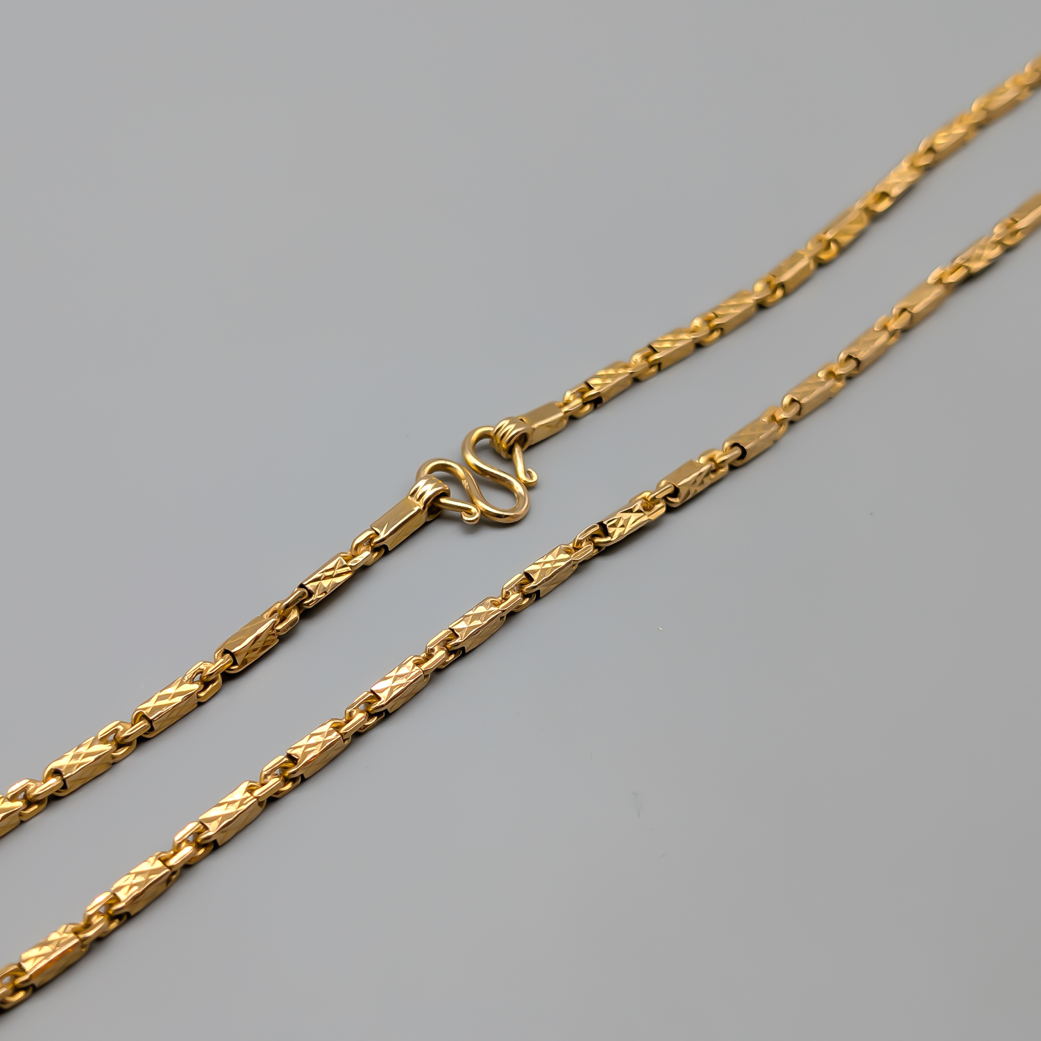 66cm Fantasilänk i Guld 14K 27.16g - Bild 2