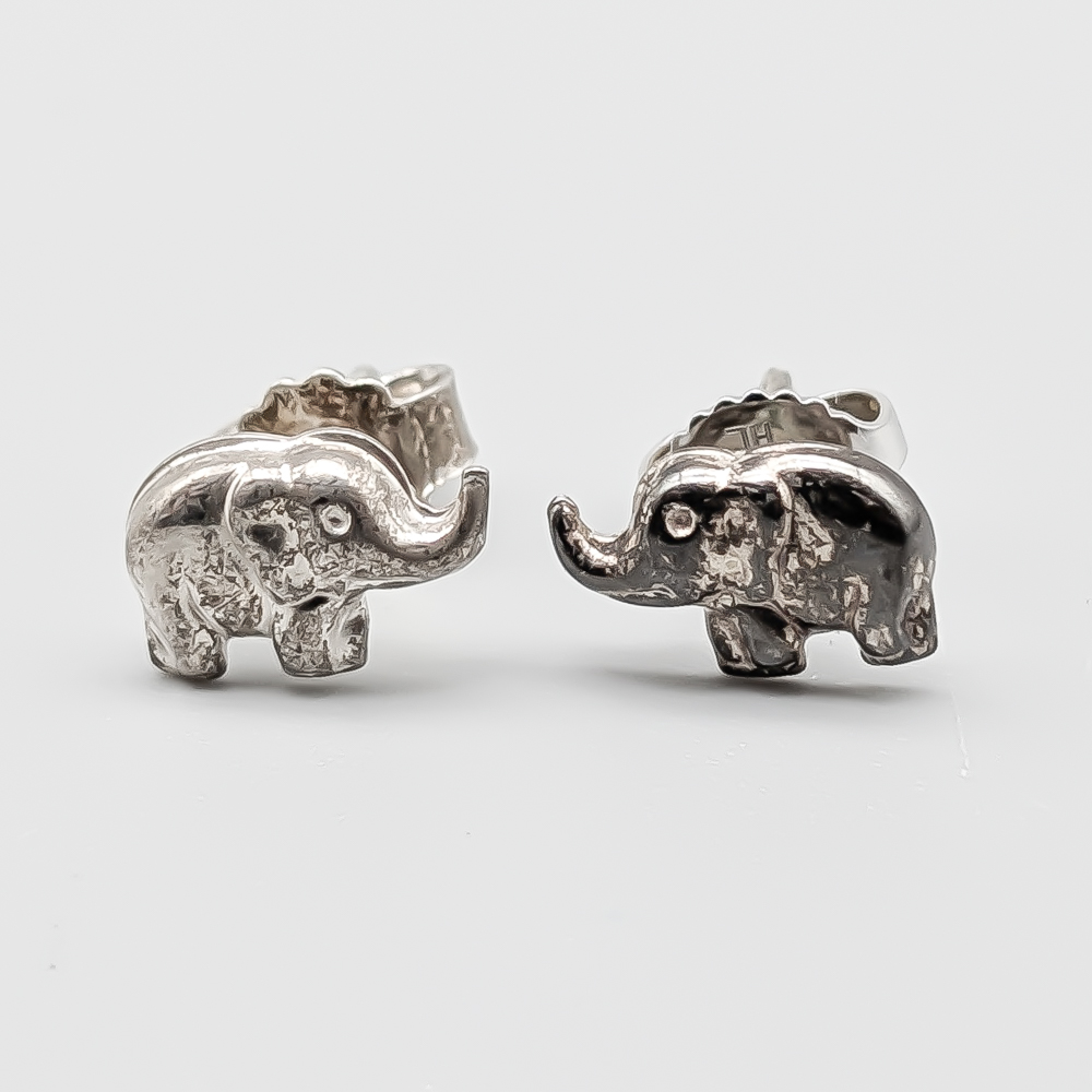 Örhängen i Silver Elefanter S925 0.76g 6mm