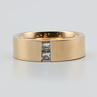 Schalins Diamantring i Guld 18K 10.54g 16mm