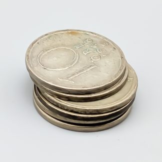 6 st 10 öre Sverige 1942-1950 S400 8.7g 15mm