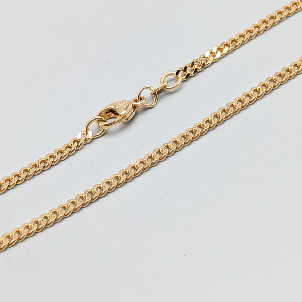 41.5cm Balestra Pansarlänk i Guld 18K 12.99g
