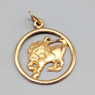 Hänge i Guld Stjärntecken Lejon 18K 1.26g 15mm