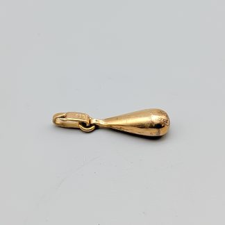 Hänge i Förgyllt Silver Droppe S830 1.23g 14mm
