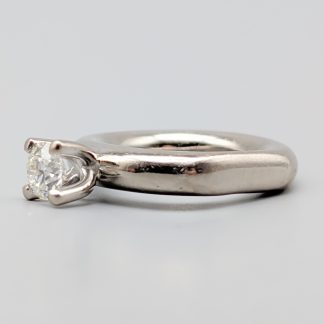 Solitärring i Vitguld med 0.95 CT Diamant-0