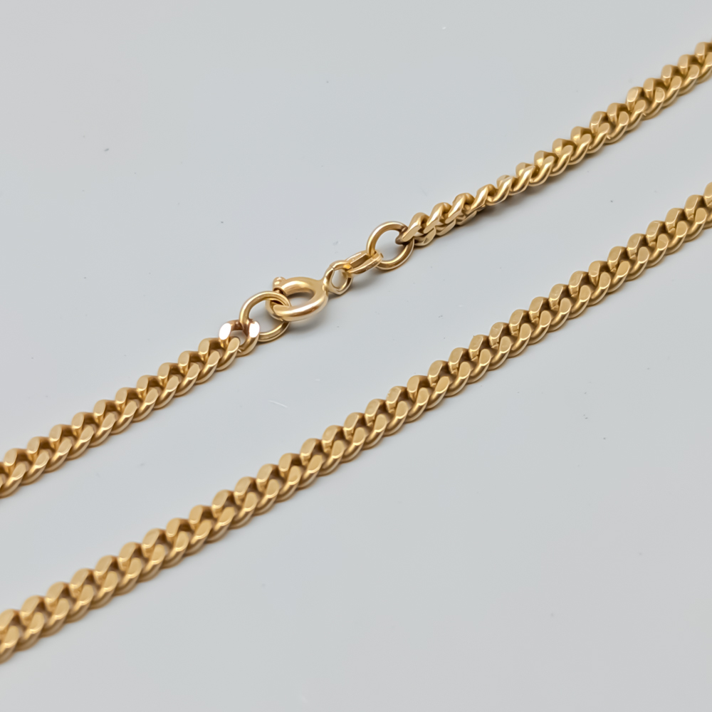 52.5cm Balestra Pansarlänk i Guld 18K 23.03g