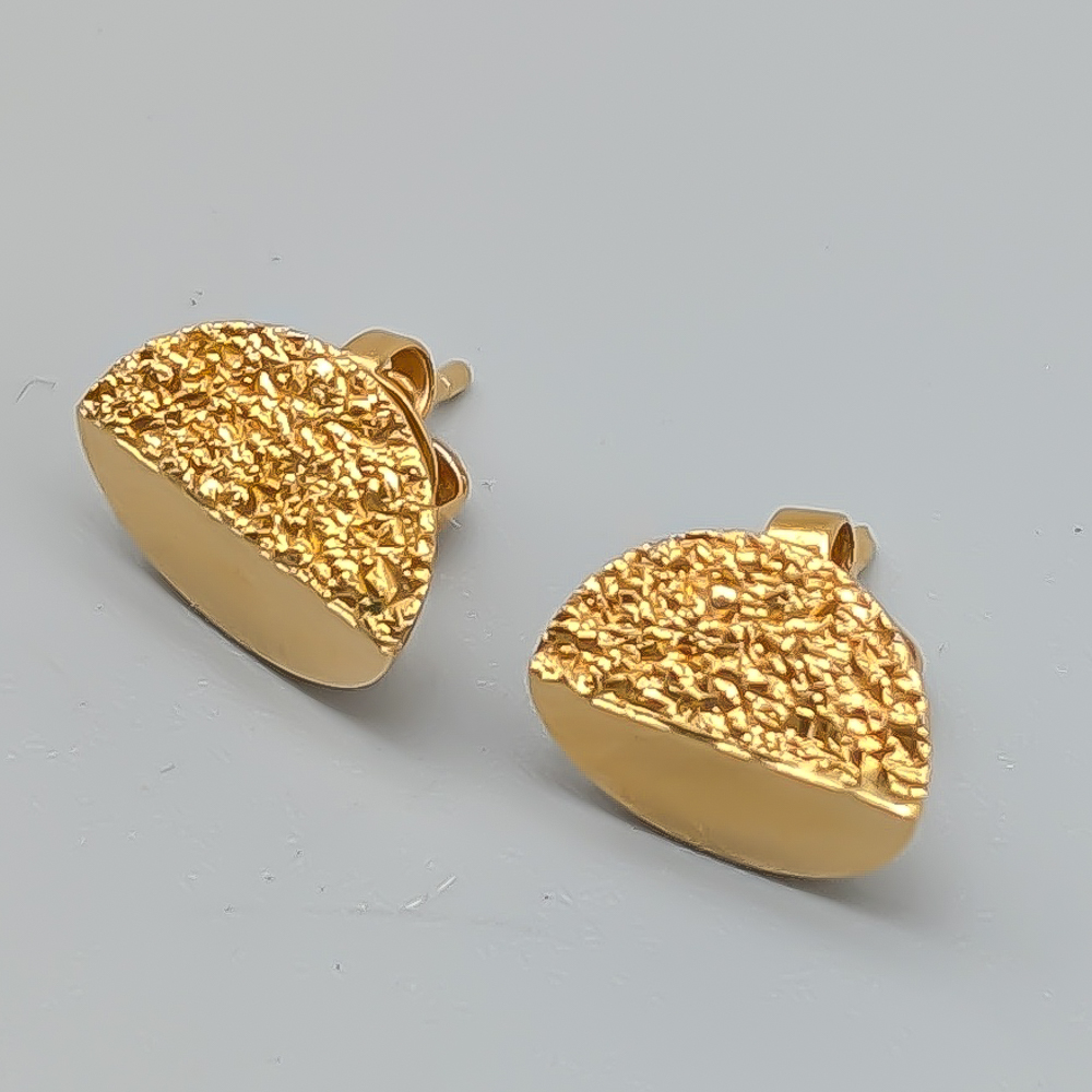 Örhängen i Guld 18K 2.51g 12mm - Bild 2