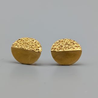 Örhängen i Guld 18K 2.51g 12mm