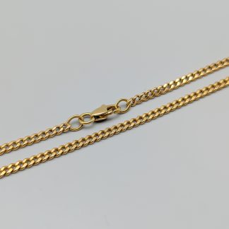 49.5cm Pansarlänk i Guld 18K 13.96g