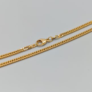 49cm Balestra Pansarlänk i Guld 18K 15.49g