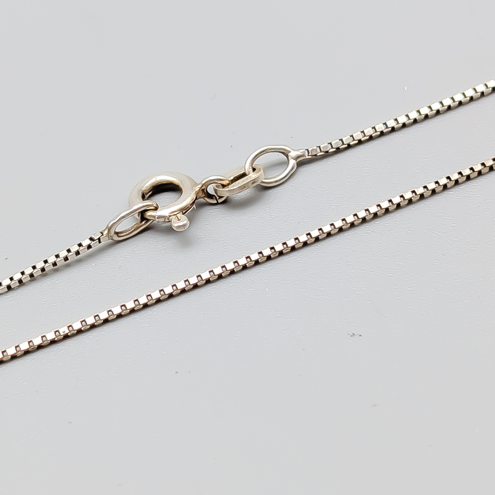 37cm Venezialänk i Silver S830 1.47g
