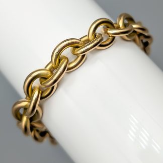 22cm Ankarlänk i Guld 18K 70.2g