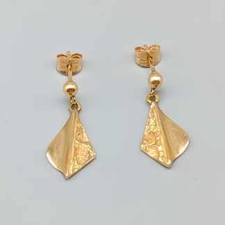 Örhängen i Guld 18K 2.66g 21mm