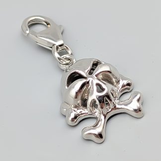 Hänge Dödskalle i Silver S925 2.96g 28mm