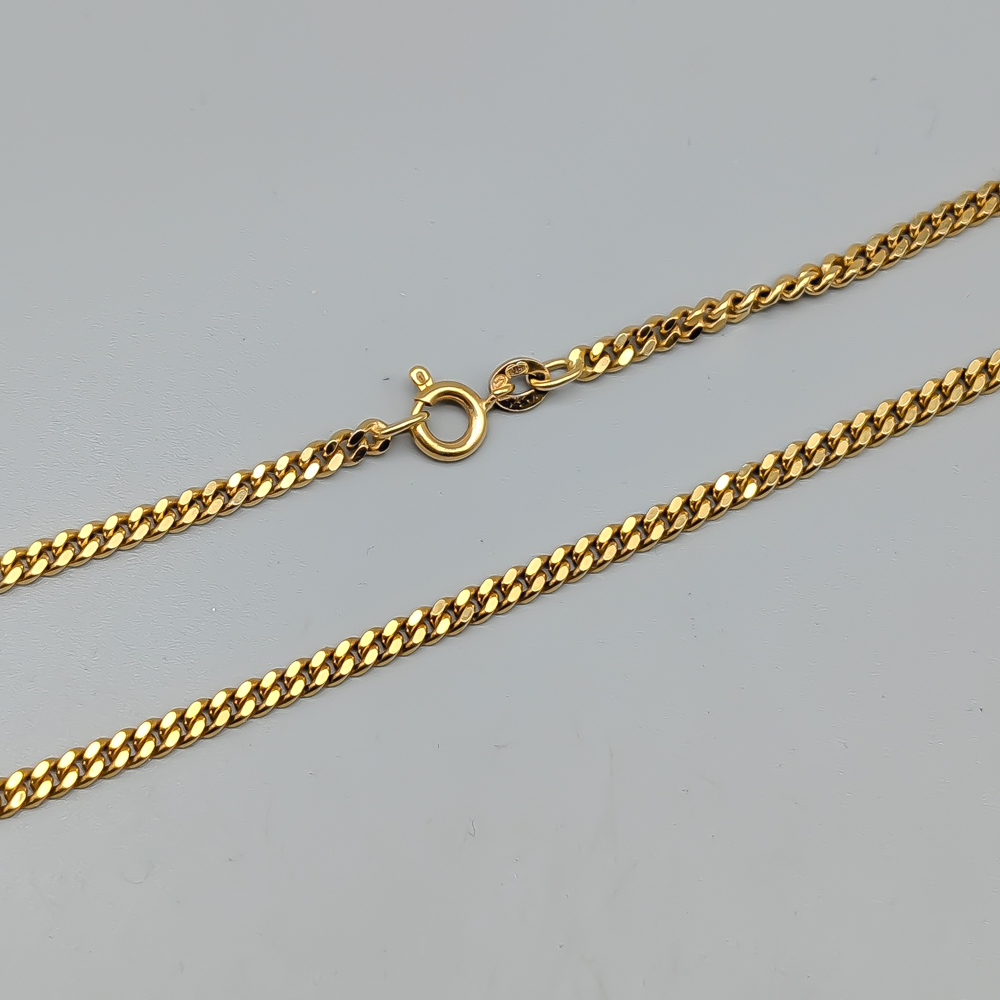 80.5cm Pansarlänk i Guld 18K 24.01g - Bild 2
