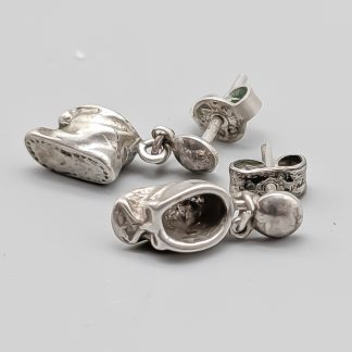 Örhängen Skor i Silver S830 2.66g 18mm