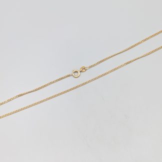 53.5cm Pansarlänk i Guld 18K 4.67g