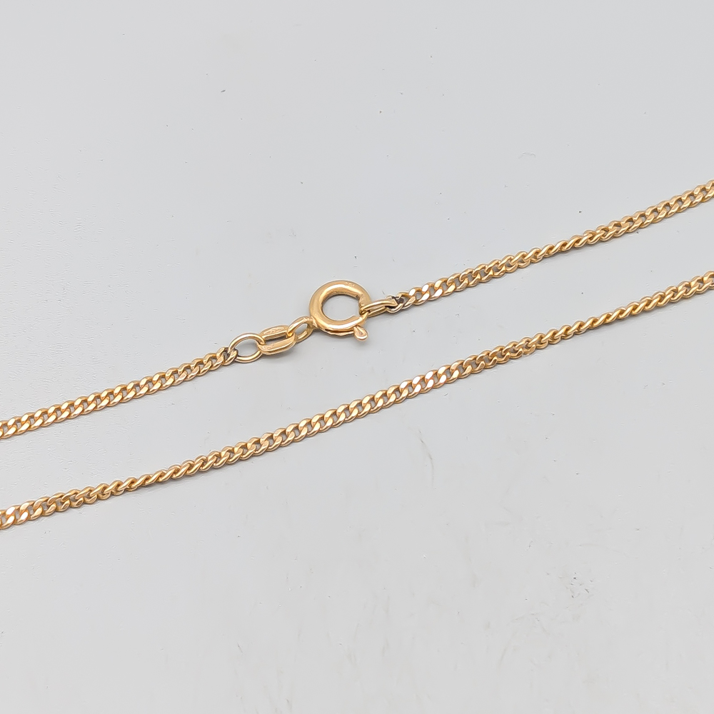 48.5cm Pansarlänk i Guld 18K 7.08g