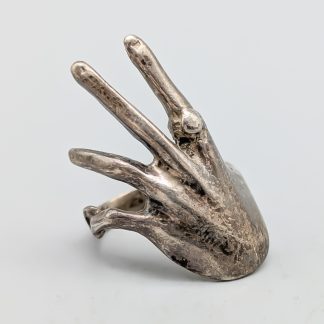 Ring i Silver Hand S830 4.79g 15.25mm