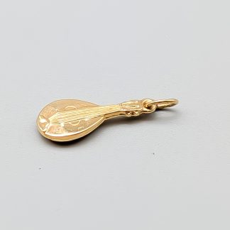 Hänge i Guld Mandolin 18K 0.68g 17mm