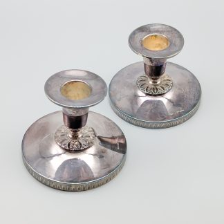 2 st Ljusstakar i Silver S830 256.87g 65cm