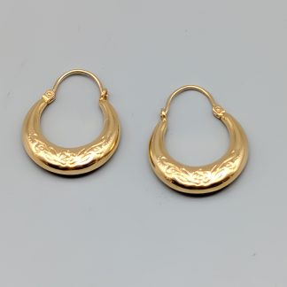 Creoler i Guld 18K 2.35g 22mm
