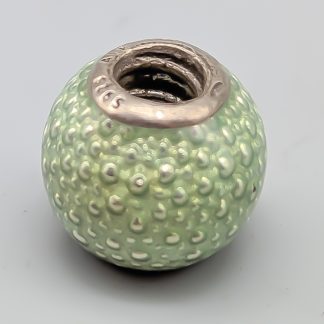Pandora Berlock i Silver Grön Emalj S925 4.92g 11mm